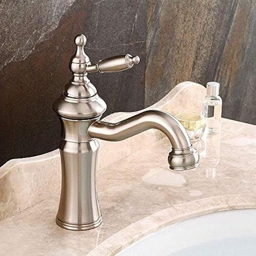 Zjn Jn Waschbecken Taps Unter Gegenbassin Hahn Einzelnem Loch Einzelnes Loch Unter Counter Becken Wasserhahn Waschbecken Wasserhahn Gold Silber Schwarz Keramik Chrom Badezimmerarmaturen Amazon De Baumarkt