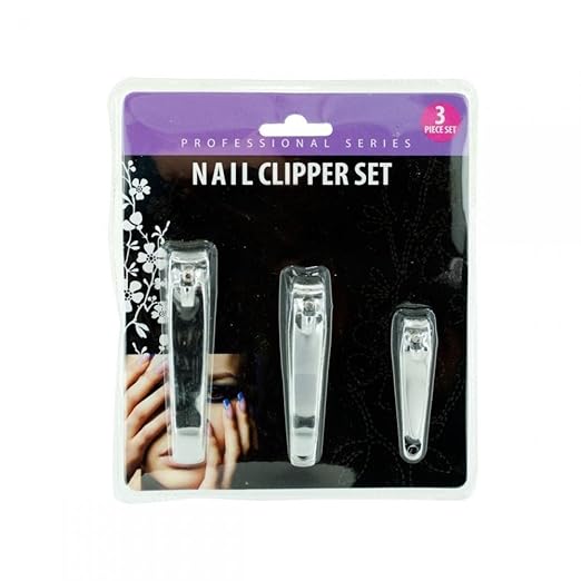 Bulk Buys Nail Clipper Set Pack of 12 Nail Treatment