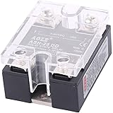 uxcell ASH-25DD 4-32VDC to 5-250VDC 25A Single Phase Solid State Relay DC-DC Relay