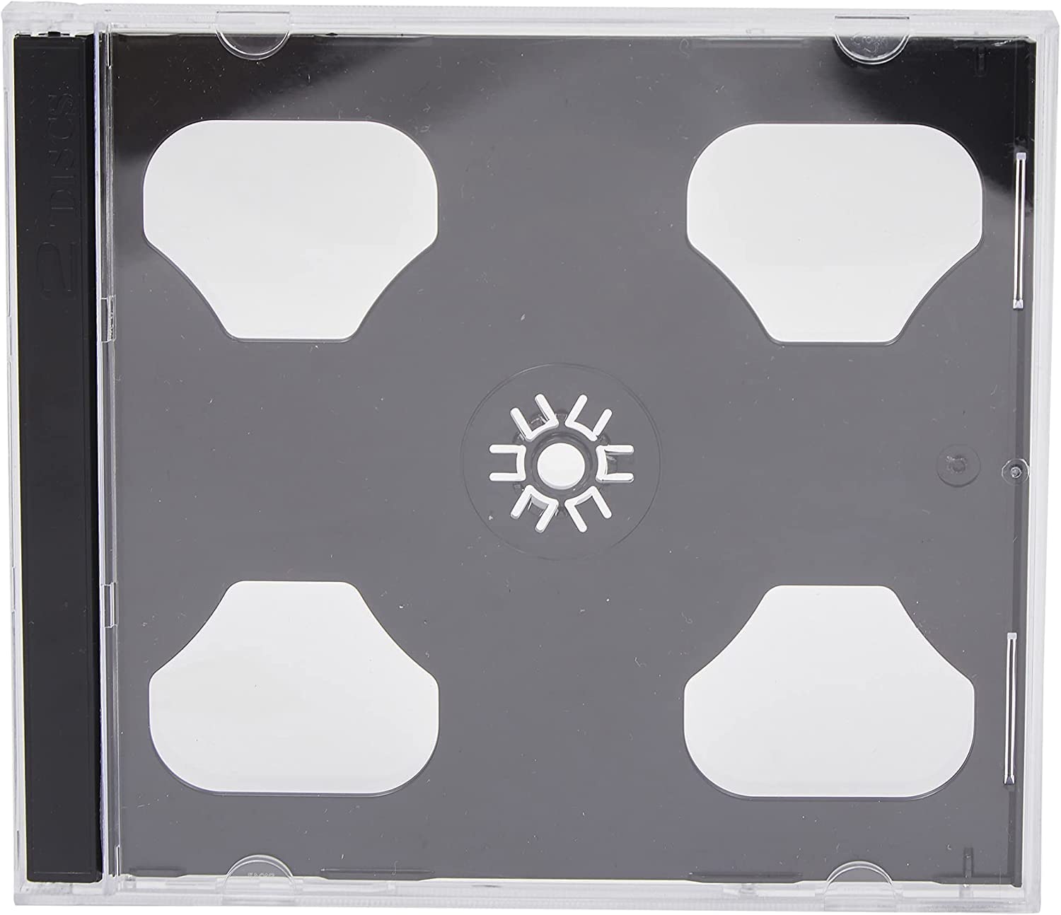 LINDY Double CD Case, 5 Pack