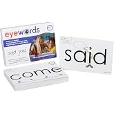 Eyewords Sight Word Flash Cards Set 1, Model EW-25 | High-Frequency Words 1&ndash;50, Sound Mapping &amp; Phonics, Picture-Embedded Multisensory Learning, Pre K - Grade 3