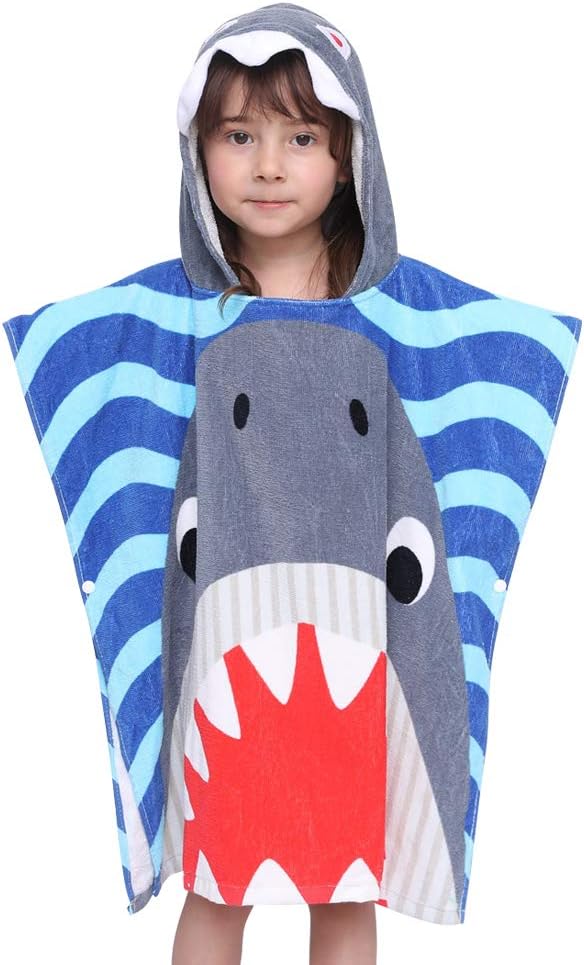 older child's towelling poncho