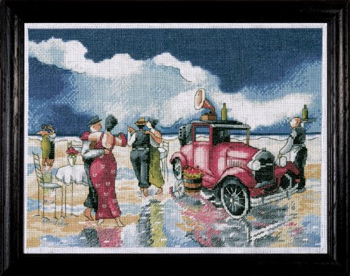 Design Works Counted Cross Stitch kit - Beach Waltz
