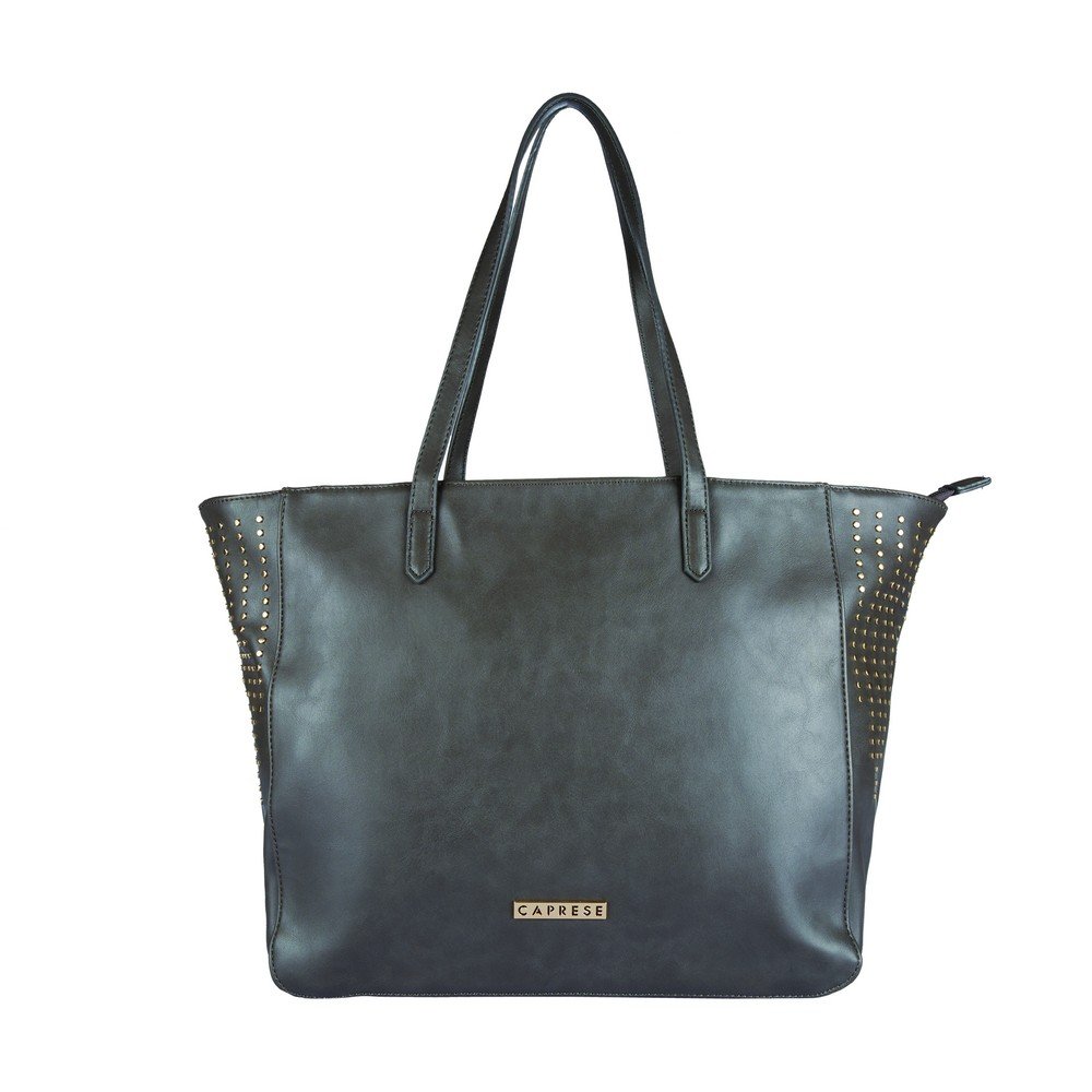caprese women's tote bag (dark grey)