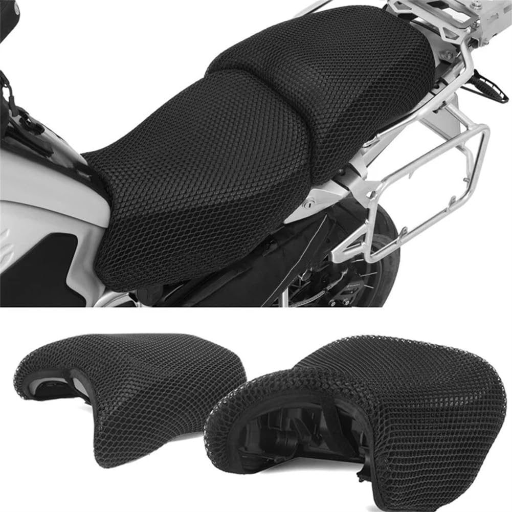 Photo 1 of DEER REED Motorcycle Protecting Mesh Cushion Seat Cover for BMW R1200GS 1250GS LC ADV Adventure Fabric Saddle Seat Cover Accessories (R1200GS 2004-2012)