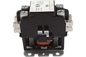 MIGRO 2 Pole 40 Amp 24V Coil Definite Purpose Contactor 50A HVAC, Refrigeration, A/C Air Conditioner Relay Replacement
