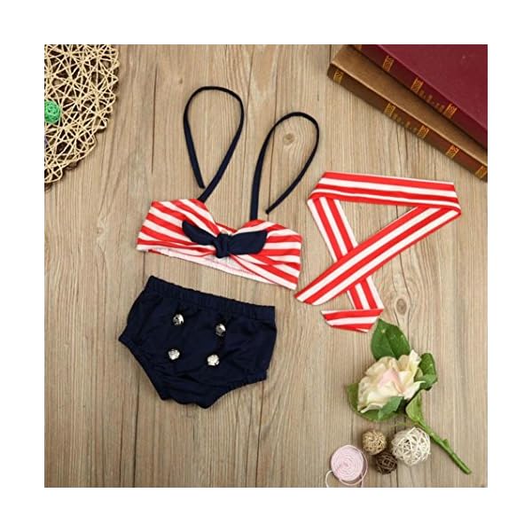 Elaco-Kids-Baby-Girl-Top-Headband-Short-Briefs-Underwear-Swimsuit-Swimwear-Bikini-Suit