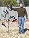 BottleTree The Freestyle | Outside Yard Garden Decor | No Assembly Required | Displays 13 Bottles | 5 ft (60