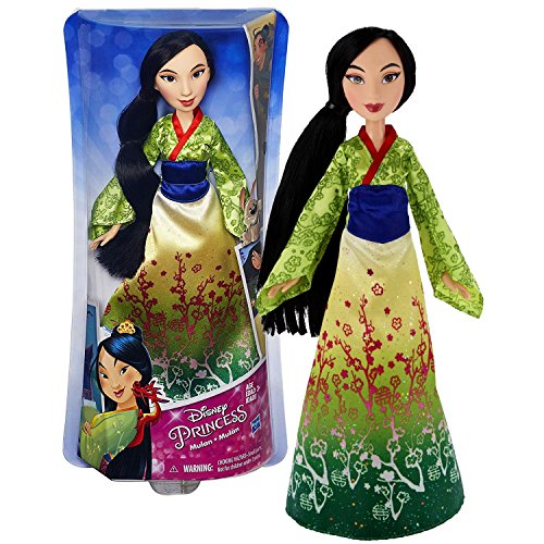 Hasbro Year 2015 Disney Princess Royal Shimmer Series 12 Inch Doll Set - MULAN