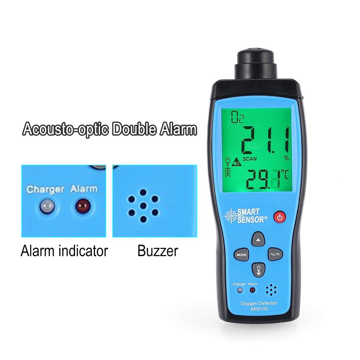 Amazon.com: Smart Sensor AR8100 - Medidor de temperatura de ...