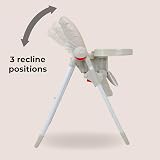 My Babiie MBHC8 Premium Highchair Oatmeal 3 Recline 6 Height 15kg view 4