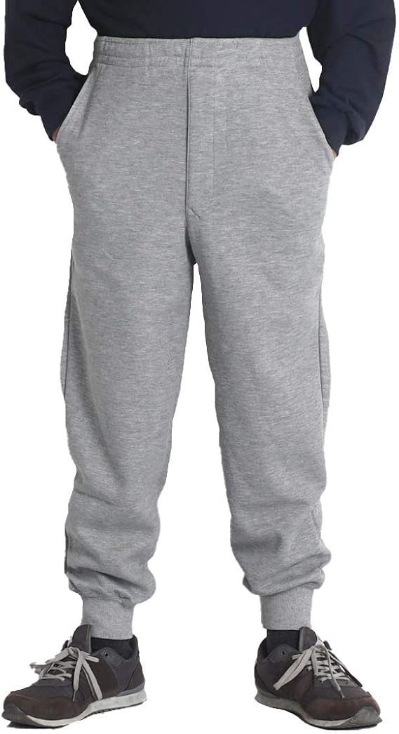 Amazon スウェットパンツ メンズ シニア 80代 70代 60代 ファスナー スエットパンツ ズボン ウエストゴム イージーパンツ 部屋着 春 夏 秋 S M L Ll ロングパンツ 通販