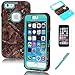iPhone 6 Case, EC™ [Real Tree Camo Design] Case, Luxury 3 in 1 Hybrid High Impact Soft TPU + Hard PC Case Cover for iPhone 6 (4.7inch only)(Verizon, AT&T, T-Mobile, Sprint, International Unlocked) with Screen Protector and Stylus Pen (Camo-Green)