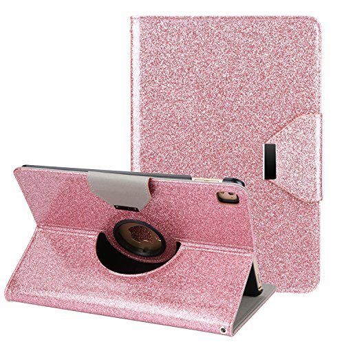 Ipad pro 9.7" case,tenker 360 degree rotating smart syntheti…
