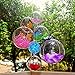 15PCS Transparent Plastic Fill-able Ball Ornament Hollow Sphere Snap-On Ball Christmas Decorations Clear Fillable Ball Wedding Party Decor by Rely2016