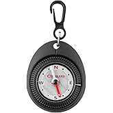 Coghlan's Compass &ndash; for Hiking, Camping, Survival &amp; Orienteering &ndash; Map, Deluxe Map, Lensatic, Liquid-Filled, Pocket, Wrist, Trail, Carabiner, Pin-On &amp; LED Navigation Tools