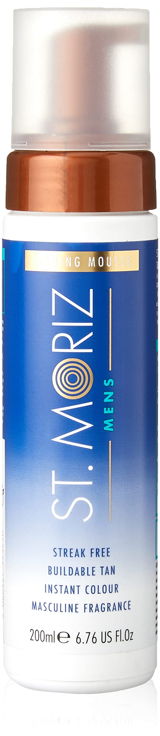 St. Moriz Mens Self Tanning Mousse, 200 ml