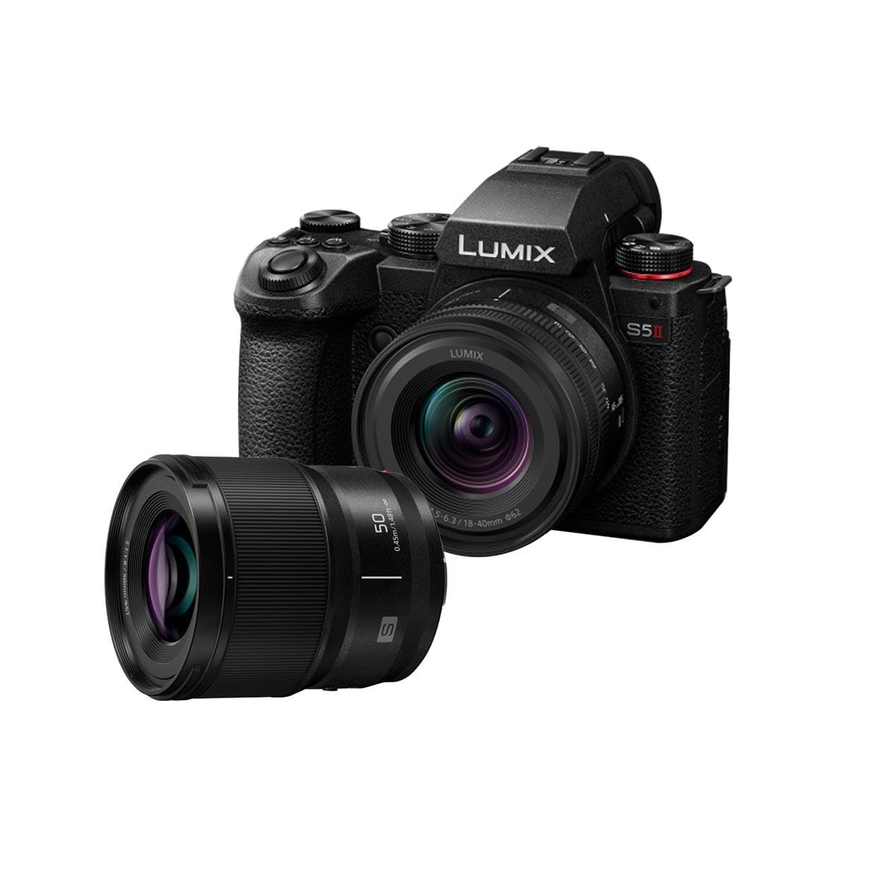 Panasonic LUMIX S5M2 Vollformat-Systemkamera Twin Lens Kit