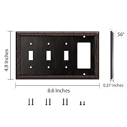 Henne Bery Sunken Pearls Heavy Duty Decorative Wall