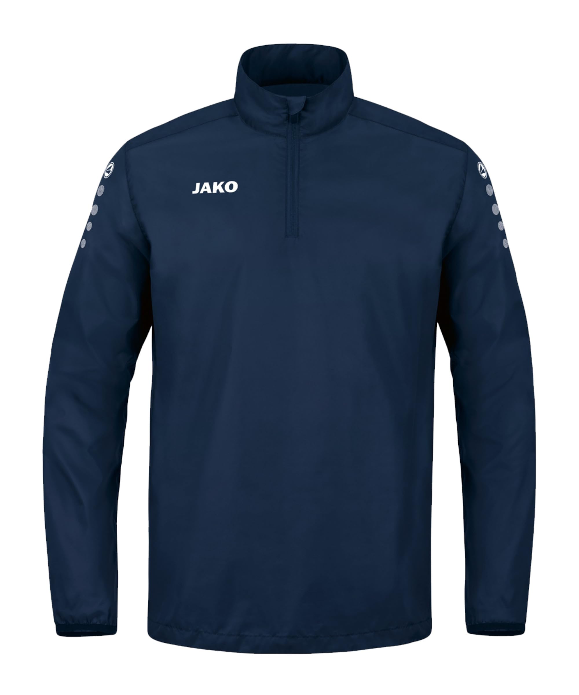 JAKO Rainzip Team All-weather sweat/zip top, navy, XXL