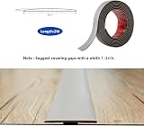 Zayejod PVC Floor Transition Strip 2mm Thick 5cm Wide 2M Grey Self Adhesive view 2
