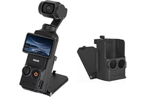 LIBOQIAO Multifuctional Magnetic Bracket Mount Compatible with DJI OSMO Pocket 3 Expansion Adapter Magnet Steering Holder Bracket,DJI OSMO Pocket 3 Accessories