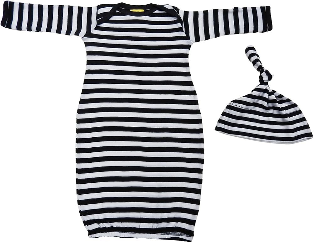 black and white newborn outfit