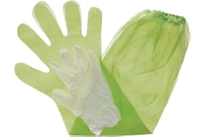 HME Game Cleaning Gloves (Pack of 4) | Disposable Shoulder-Length Field Dressing Gloves with Elastic Bands and Form-Fitting Gloves for Cleaning Large & Small Game