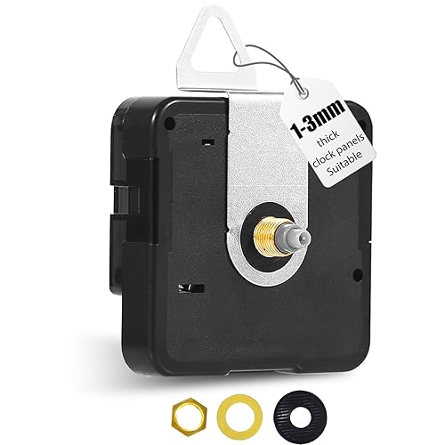 DEEWISH Quartz Clock Movement Replacement Clock Mechanism Battery