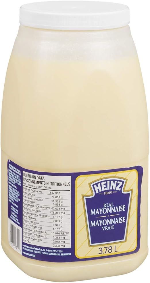 Heinz Heinz Mayonnaise, 3.78L Jug, 2 Count Amazon.ca Grocery