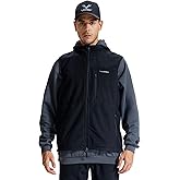 LOOGU Mens Camo Hunting Vest Fleece Lined Water Resistant Outdoor Fishing Outwear