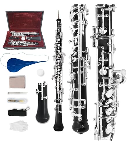 Amazon.com: Btuty Professional Oboe C Key Semi-automatic Style
