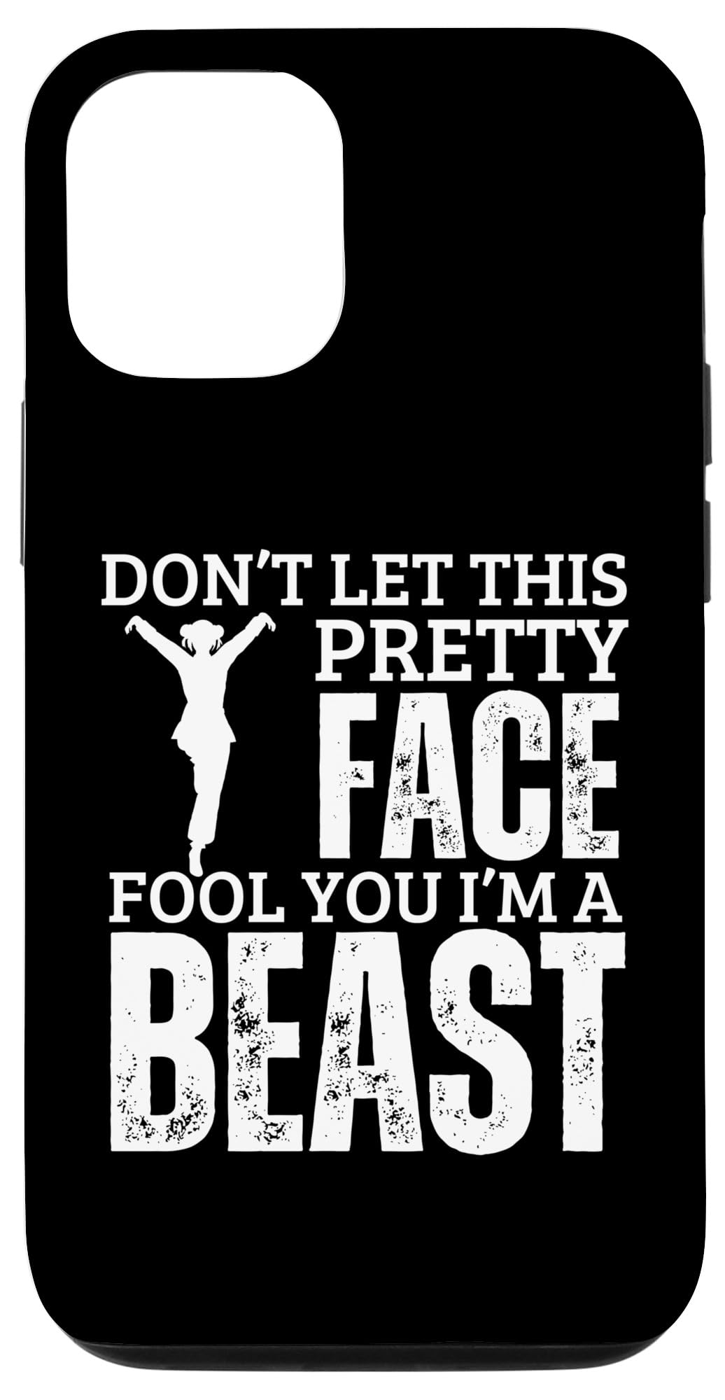 iPhone 15 Pro Kung Fu Girl I'm A Beast Funny Women Kung Fu Case