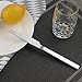 Doryh Dinner Knives, Stainless Steel Table Knives, 9-Inch, Set of 12, F