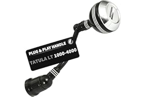 MARVELURE Power Handle Compatible for Daiwa Fuego LT, Ballistic LT, Tatula LT, Exceler LT 1000-4000 Spinning Reel Replacement Handle