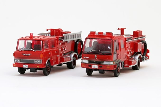 Amazon ザ トラックコレクション 2台セットi 日野レンジャー 消防ポンプ車 日野ライジングレンジャー 消防ポンプ車 プラモデル 通販