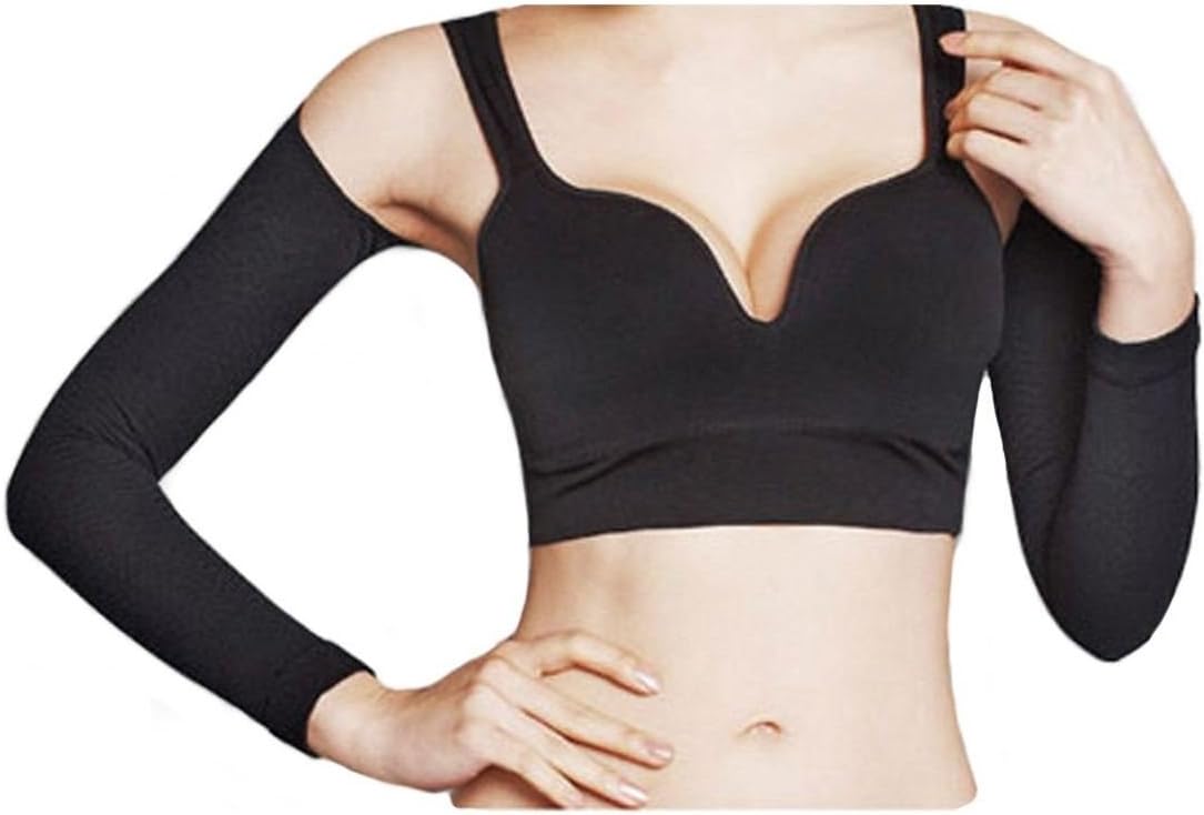 Medicee Long Compression Arm Shaper Calorie Burner Slimming Toning Sleeve, 2 Ounce