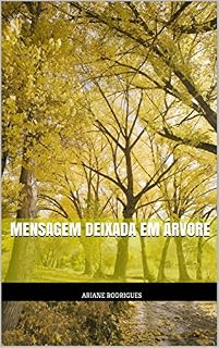 Livro mensagem deixada em árvore