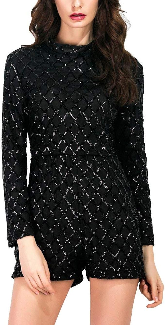 Jumpsuit Damen Kurz Einfacher Vintage Herbst Overall Stil Elegante