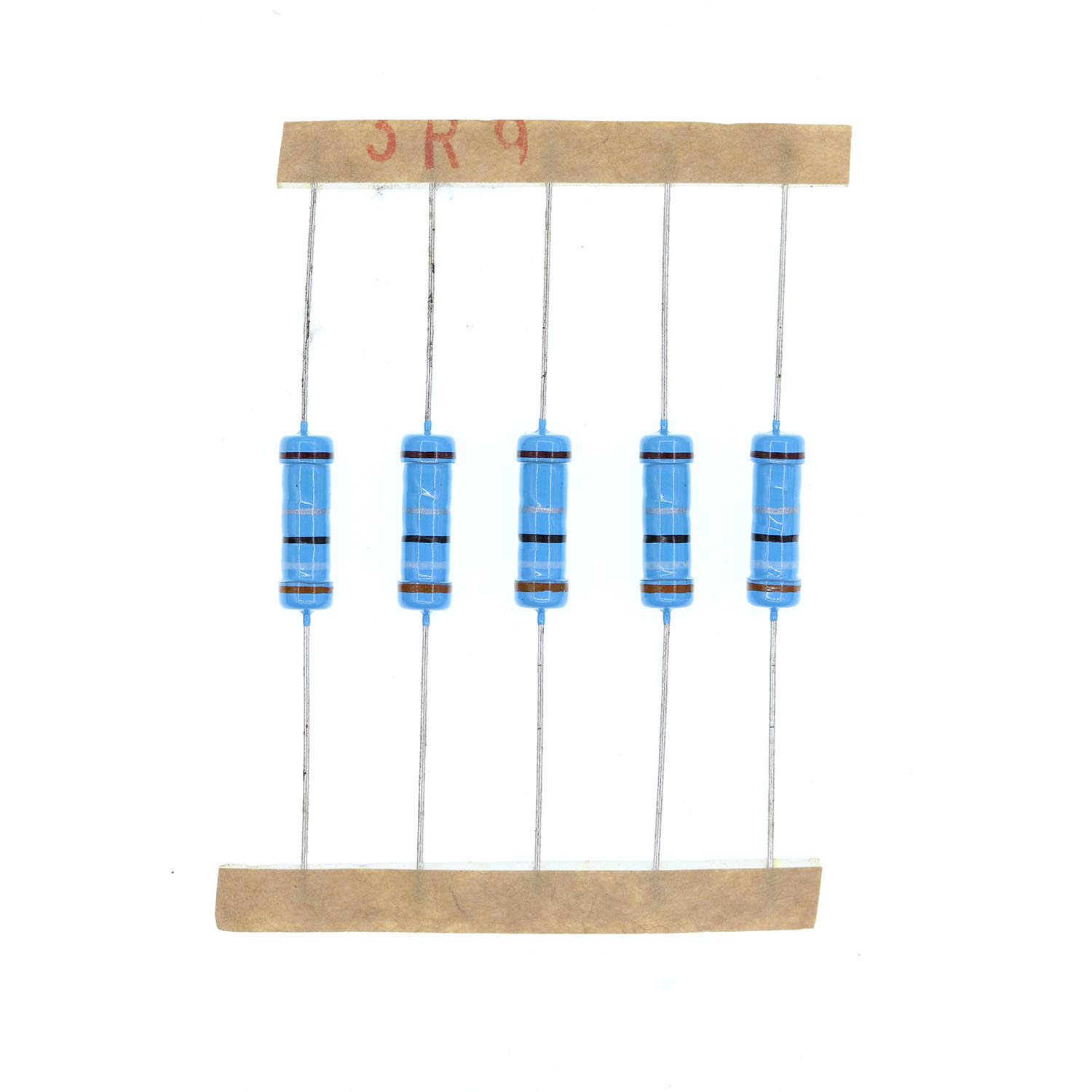 HUABAN 50PCS 2 Watts 2W 3R9 3.9 Ohm 1% Metal Film Resistor