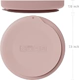 Moonkie Suction Plates for Babies & Toddlers 2 Pack Pale Mauve view 3