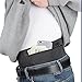 Hidden Agenda Belly Band Holster by Relentless Tactical - Concealed Carry Holster fits All Handguns - Made in USA Black with Zipper - Medium