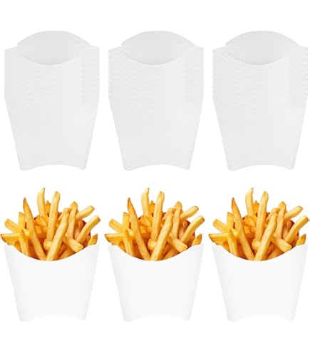 XZJMY 60 Pack 5oz French Fry Containers,Disposable Paperboard French Fries - View #12