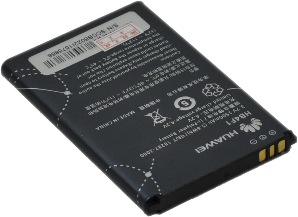 DHSHOP 3.7V 1500mAh Battery for Huawei HB4F1 M860 Ascend