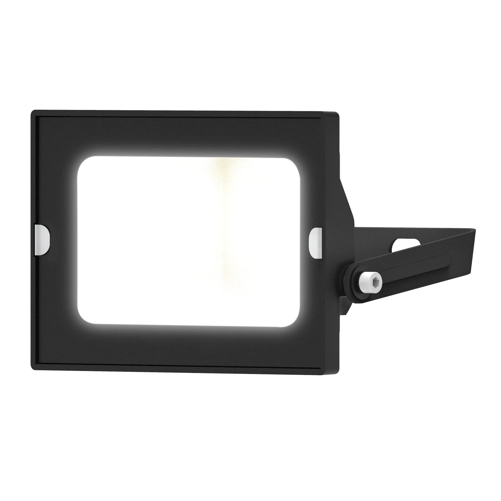 4lite Outdoor Floodlight (Black) 1700lm IP65 Rated LED Integrated 20W Flood Light - 4L2/1011-4Yr Guarantee