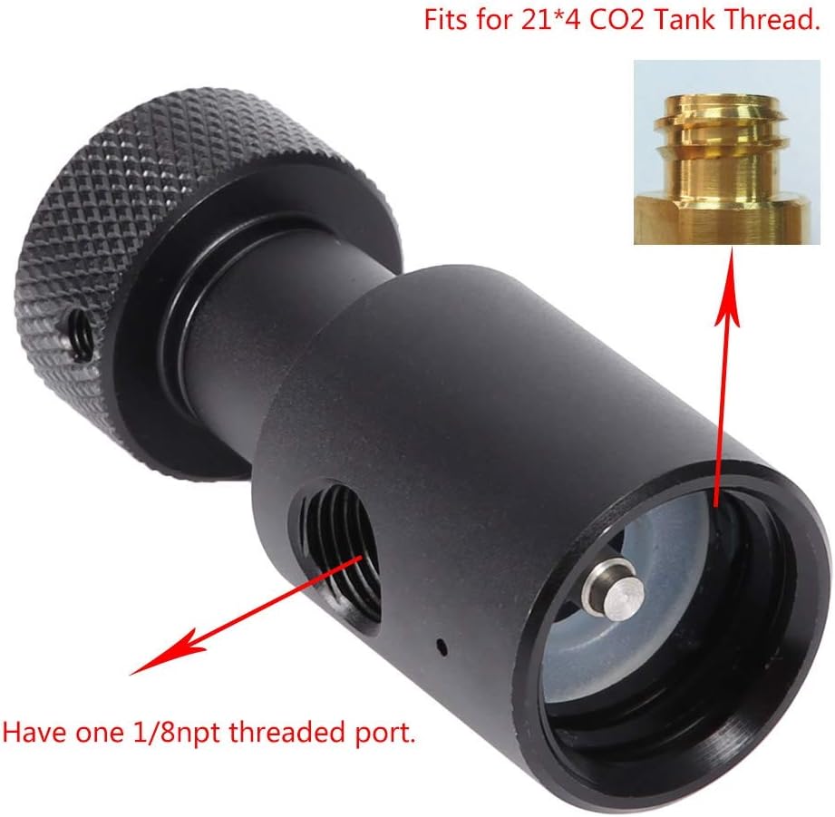 Bike Pumps Co2 Pumps Yosooo Co2 Carbonator Co2 Refill Adapter Co2 Refill Connector Tank On Off Refill Adapter Co2 Refill Adapter Newsmada Com