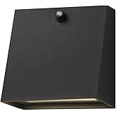 Maxim 52520BK/PHC Pathfinder Outdoor Outdoor Wall Mount, 1-Light DC Integrated Base, Black