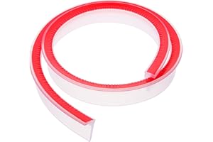 FOMIYES Waterproof Rubber Sealing Strip for Bathroom Washbasin Caulk Tape, Semi- Shower Door Threshold Water