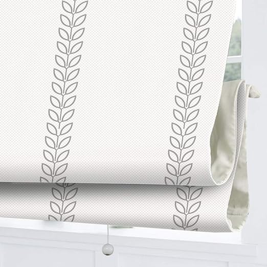 Artdix Cordless Roman Shades Blackout Window Shades Leaf