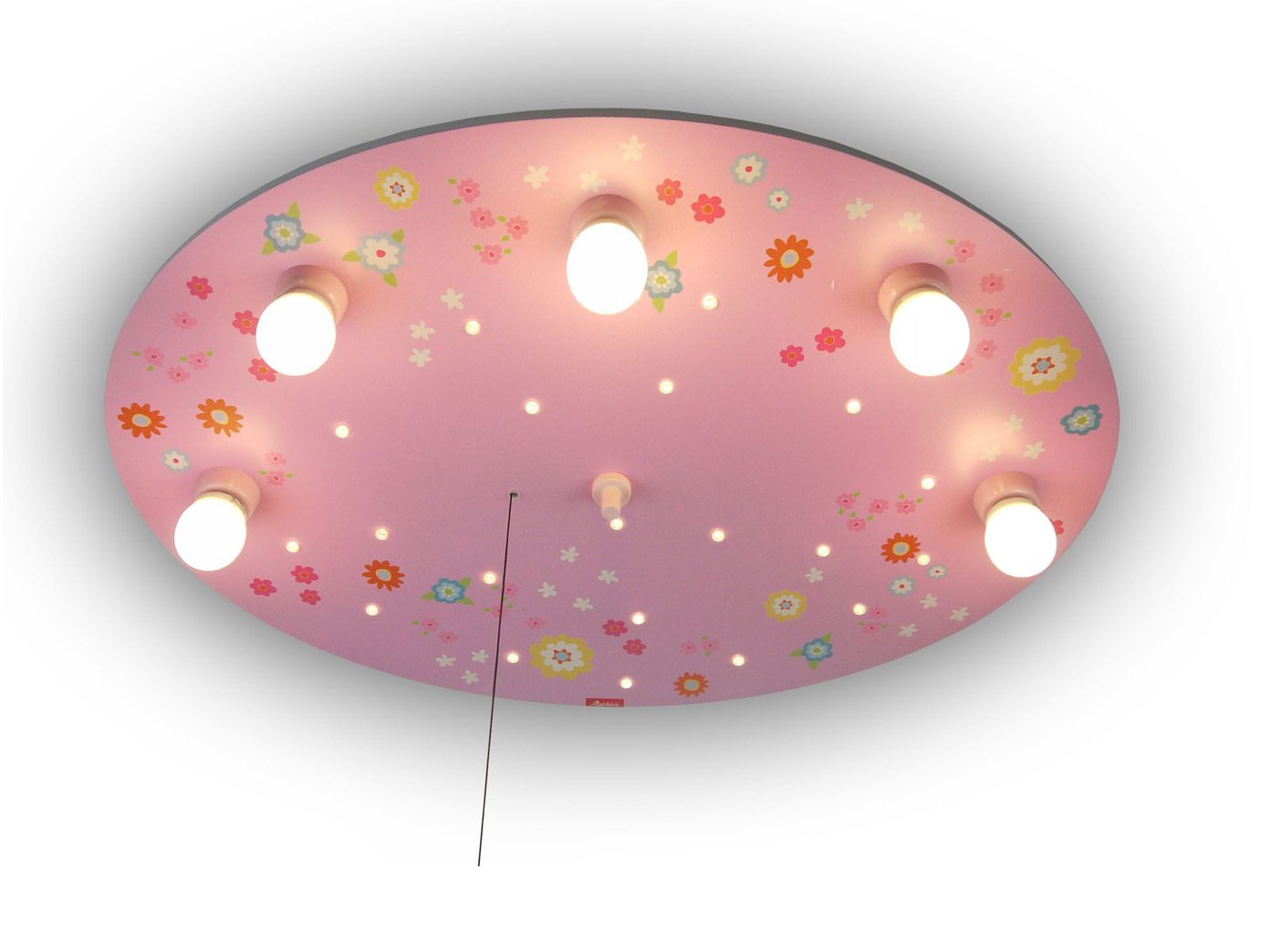 Niermann Standby Bungee Bunny Ceiling Light Amazon Echo Compatible, Wood, E14, 40 W, Multicoloured